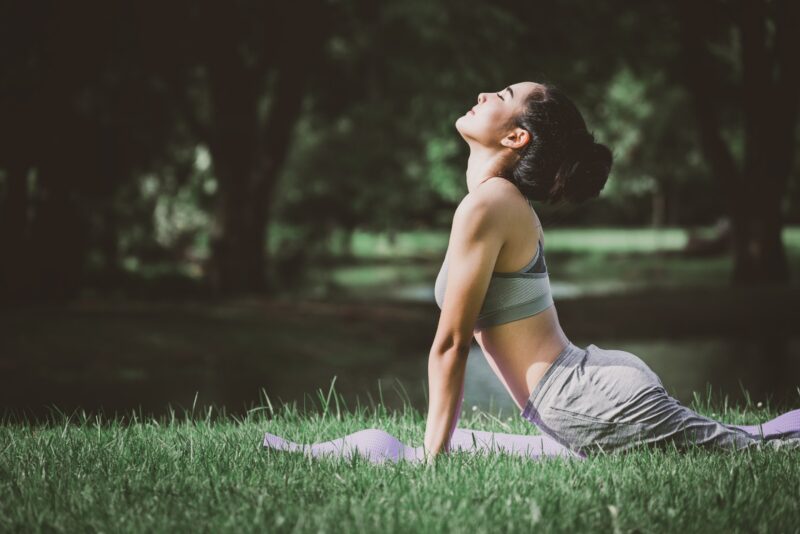 Women Doing Yoga