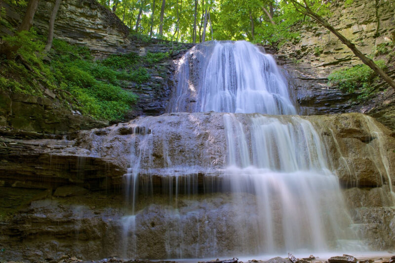 Sherman Waterfalls in Hamilton