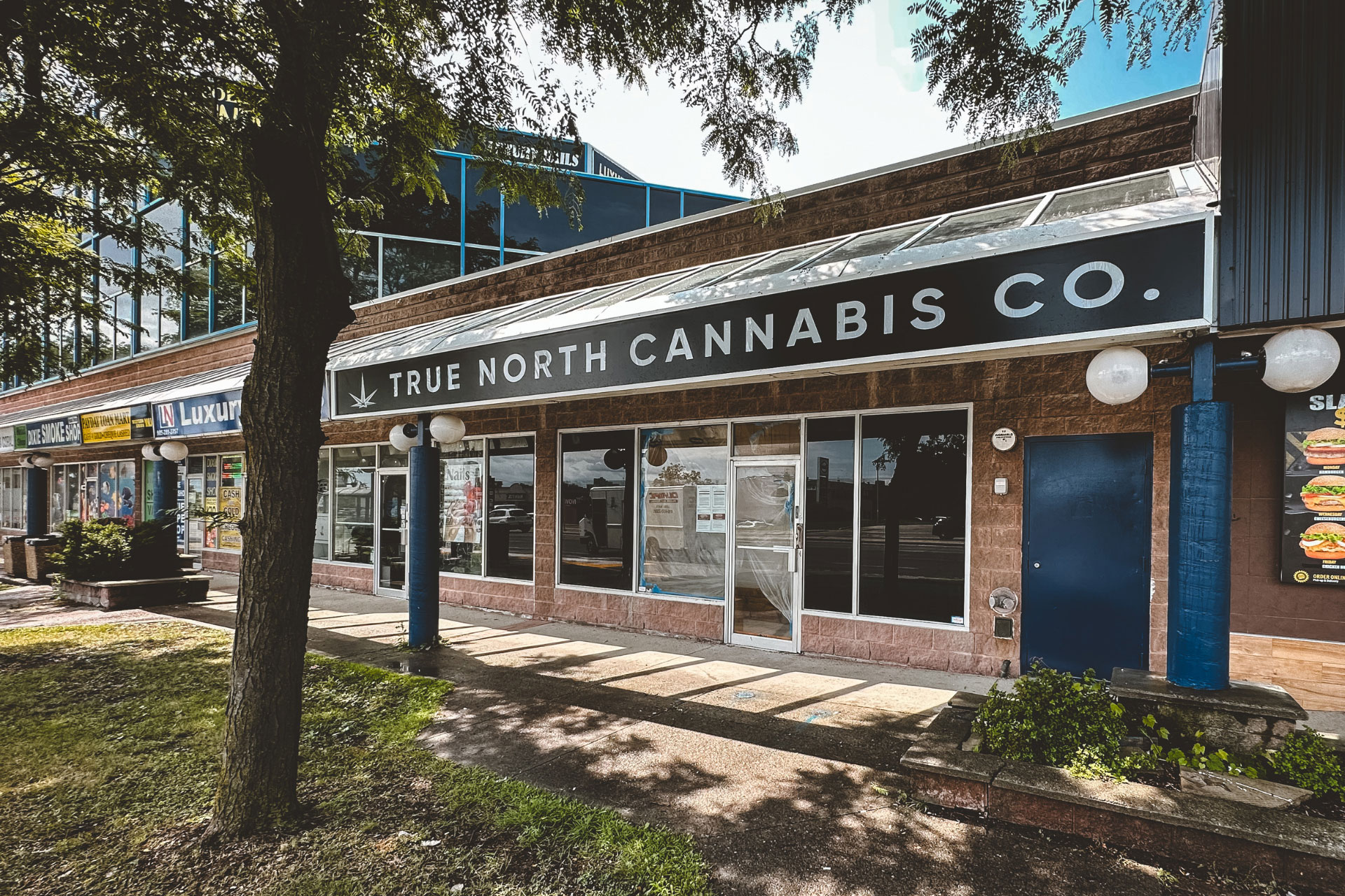 True North Cannabis Co.’ Mississauga dispensary storefront