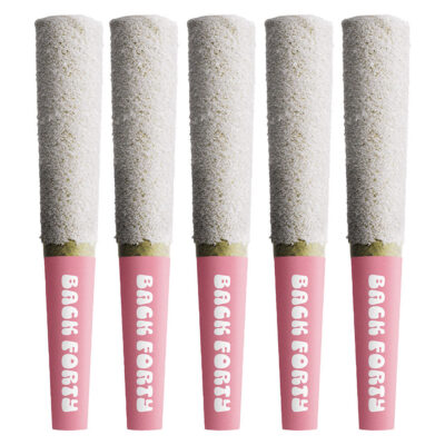 Back Forty - Frosted Icicles Infused Pre-Roll - Strawberry Pink