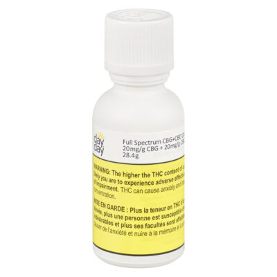 DayDay - Full Spectrum CBG+CBD Oil