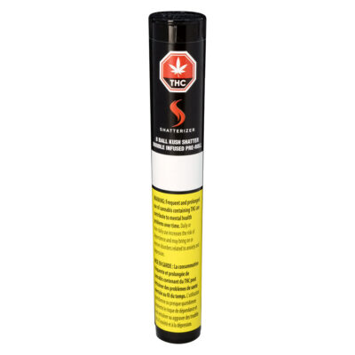 Shatterizer - 8 Ball Kush Shatter Double Infused Pre-roll