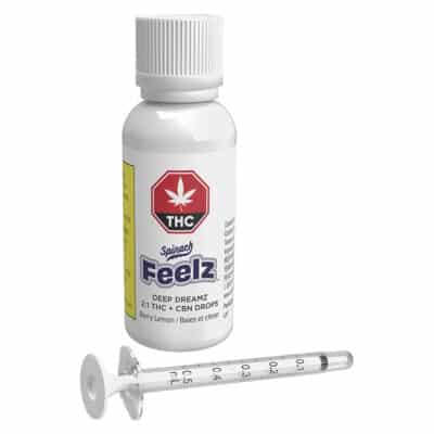 Spinach FEELZ - Deep Dreamz THC + CBN Drops