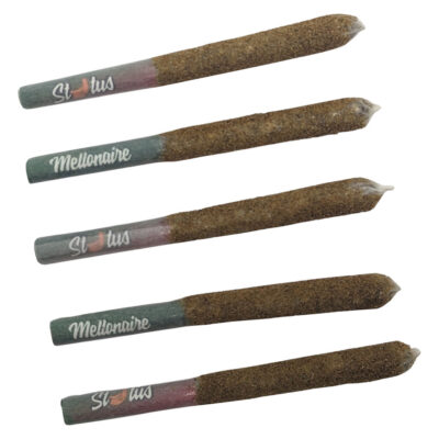 Status - Mellonaire Liquid Diamond Infused Kief Coated Pre-Roll