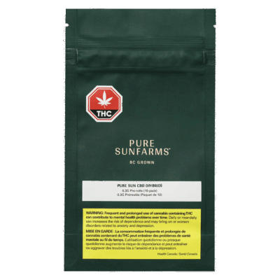 Pure Sunfarms Pure Sun CBD Pre-Rolls