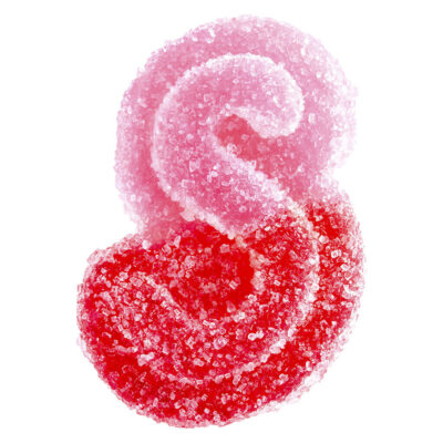 SOURZ by Spinach - Fully Blasted Strawberry Watermelon 1:1 CBG THC Gummy