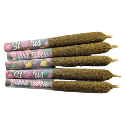 Status - Bubble Bubble Liquid Diamond Infused Kief Coated Pre-Roll