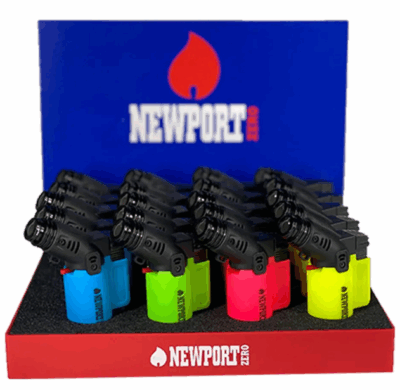 Newport Zero Side Torch Lighter - Glow in the Dark