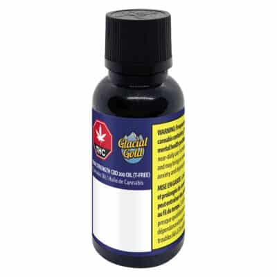 Glacial Gold - Max Strength CBD 200 Drops (T-Free)