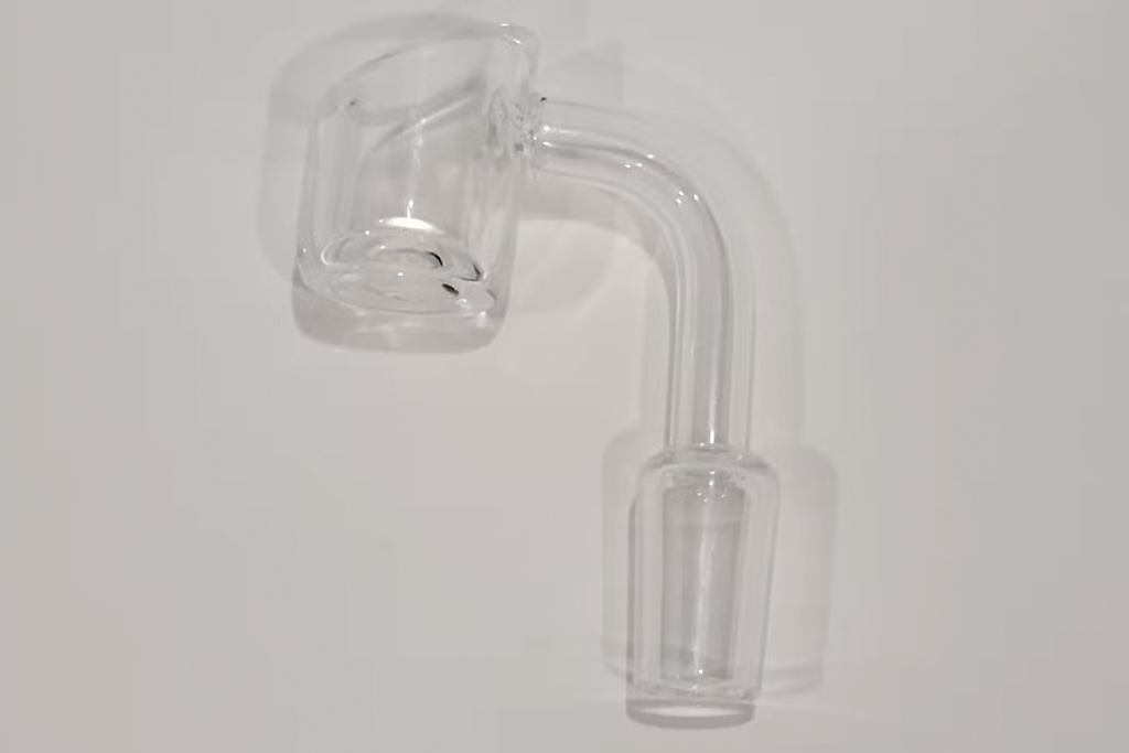 A replacement quartz banger from Bamboo Blaze