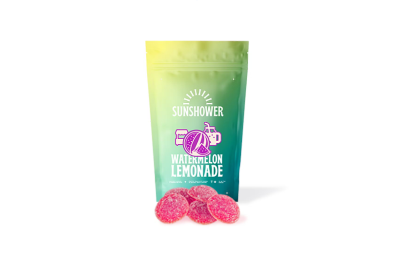 Sunshower’s Watermelon Lemonade Gummies