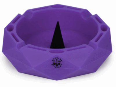 LIT Silicone 5" Round Ashtray
