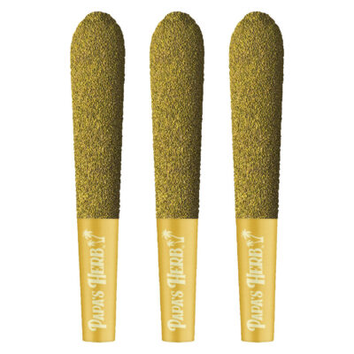 Papa's Herb - Blueberry Zlshie Kief Coated Diamond Infused Pre-Roll