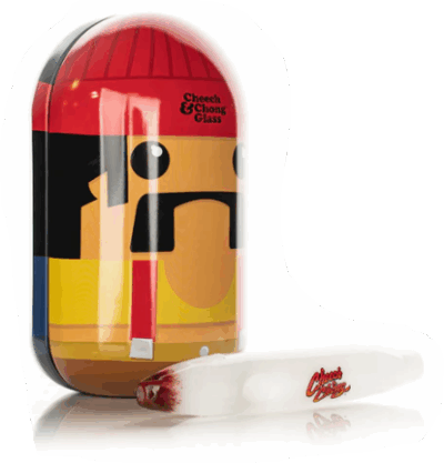 Cheech & Chong Glass 6" Hand Pipe