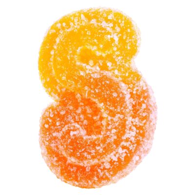 SOURZ by Spinach® - Fully Blasted Peach Orange 1:1 THC CBD Gummies