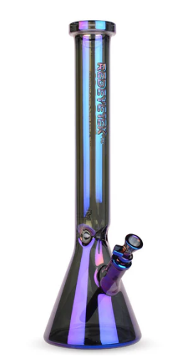 Red Eye Tek 18" Tall 7mm Thick Metallic Terminator Finish Beaker Tube