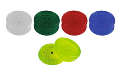 Buddies Plastic 2.25" Grinder Assorted Colours
