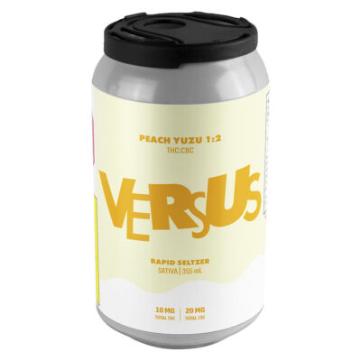 Versus - Peach Yuzu 1:2 THC/CBC Rapid Seltzer