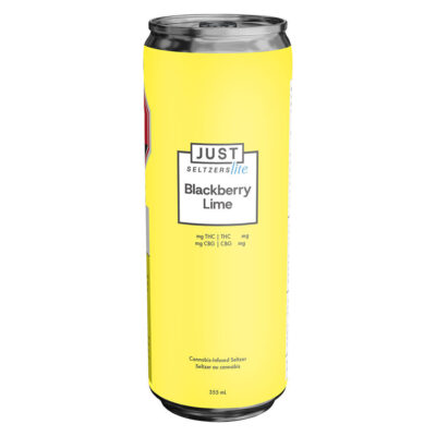 JUST Seltzers Lite - Blackberry Lime 2.5 THC + 5 CBG