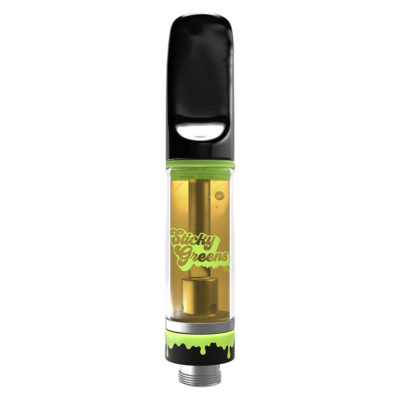 Sticky Greens - Golden CRML Liquid Diamond 510 Thread Cartridge