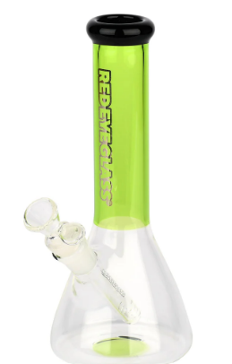 Red Eye Glass 9.5" Beaker Tube Multiple Colours
