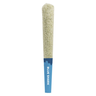 Sticky Greens - Diamond Coated Infused Pre-Roll – Blue Shark