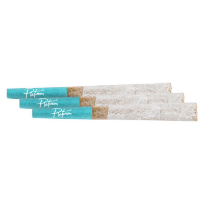 Platinum - Frosted Berry Ice Diamond Infused & Dusted Pre-Roll