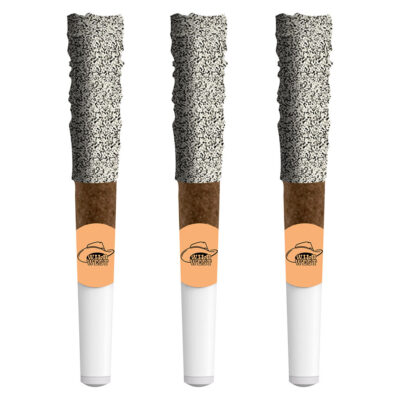Wild West - 60+ Peach Pony Diamond Dipped Blunts