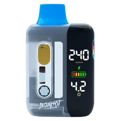BOXHOT - Blue Razz Lemonade Liquid Diamond Charged AIl-In-One Vape