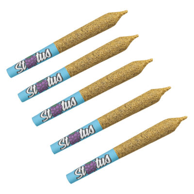 Status - Cha-Ching Cherry Liquid Diamond Infused Kief Coated Pre-Roll