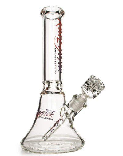 Red Eye Tek 14" Tall 7mm Thick Revolution Bell Base Water Pipe
