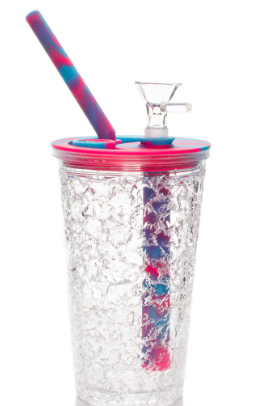 LIT Silicone 6.25" Water Cup Bong