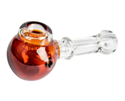 Red Eye Glass 4.5" Honeywell with Honeycomb Screen Bowl Pipe