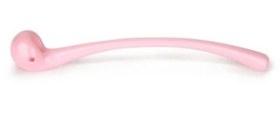 Red Eye Glass 9" Opal Pink Gandalf Pipes