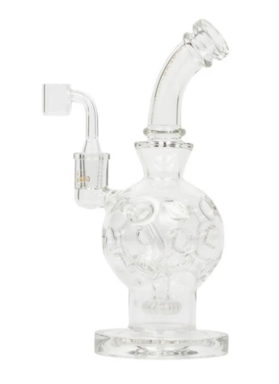 GEAR Premium 10" Swiss Globe Concentrate Bubblers with UFO Perk and Quartz Banger
