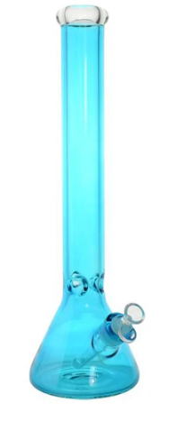 18" Day Glow Beaker Bong