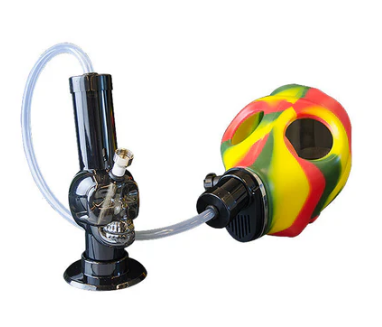 Gas Mask Rasta with Acrylic Skull Kit